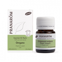 Oregano Essential Oil Pearls 60 mini capsules